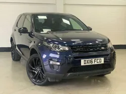 Blue Used 2016 Land Rover Discovery Sport HSE SUV | £11,350 (Good price)
