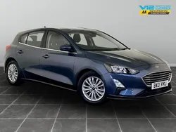Blue Used 2021 Ford Focus Titanium Hatchback | £11,995 (Good price)