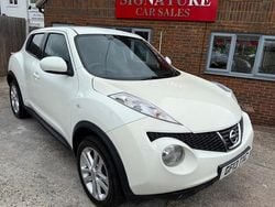 Cloud white Used 2013 Nissan Juke Acenta Premium SUV | £5,595 (Good price)