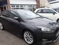 Grey Used 2018 Ford Focus ST-Line Hatchback | £8,995 (Good price)