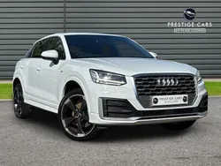 White Used 2018 Audi Q2 S-Line SUV | £14,591 (Fair price)