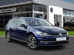 Blue Used 2020 VW Golf VII Match Estate | £16,991 (Fair price)