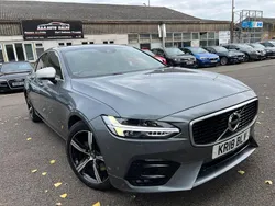 Grey Used 2018 Volvo S90 R-Design Sedan | £15,995 (Fair price)