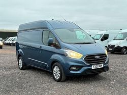 Blue Used 2021 Ford Transit Custom Limited Van | £13,475 (Fair price)