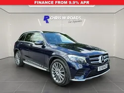 Blue Used 2018 Mercedes GLC250 AMG line SUV | £24,000 (Fair price)