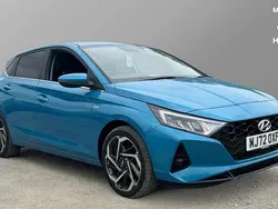 Blue Used 2022 Hyundai i20 Premium Hatchback | £14,347 (Fair price)