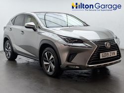 Silver Used 2019 Lexus NX300h E-FOUR SUV | £25,050 (Fair price)