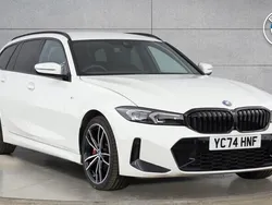 White Used 2024 BMW 330e M Sport Estate | £34,990 (Super price)