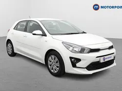 White Used 2022 Kia Rio Hatchback | £11,599 (Fair price)