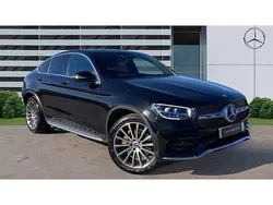Black Used 2023 Mercedes GLC300e AMG Line Premium Coupe | £37,674 (Good price)