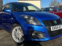 Blue Used 2014 Suzuki Swift Sport Hatchback | £5,795 (Fair price)