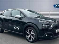 Black Used 2022 Citroën C3 PureTech Hatchback | £11,062 (Fair price)