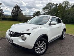 White Used 2013 Nissan Juke Acenta SUV | £3,495 (Fair price)
