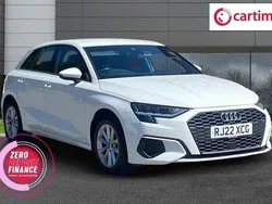 White Used 2022 Audi A3 Sportback Design Hatchback | £15,990 (Good price)