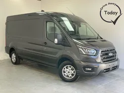 Grey Used 2024 Ford Transit Limited Van | £29,950 (Expensive)