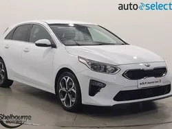 White Used 2021 Kia Ceed 3 Hatchback | £14,199 (Fair price)