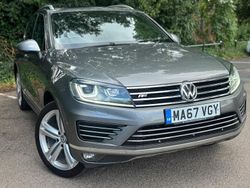 Grey Used 2017 VW Touareg R-line Plus SUV | £11,900 (A bit pricey)