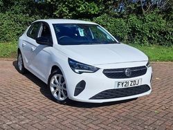 White Used 2021 Vauxhall Corsa S Hatchback | £11,464 (Fair price)