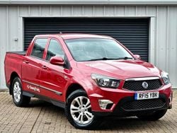 Red Used 2015 Ssangyong (KGM) Korando Pickup | £5,995 (Super price)