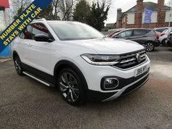 White Used 2019 VW T-Cross Edition SUV | £14,250 (Fair price)