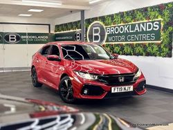 Red Used 2019 Honda Civic SR Hatchback | £13,685 (Good price)