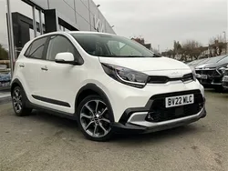 Clear white Used 2022 Kia Picanto X-Line Hatchback | £15,320 (A bit pricey)
