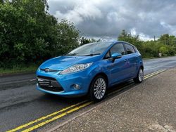 Blue Used 2012 Ford Fiesta Titanium Hatchback | £4,495 (Fair price)
