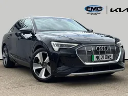 Used 2021 Audi e-tron Sportback S-Line SUV | £24,595 (Fair price)