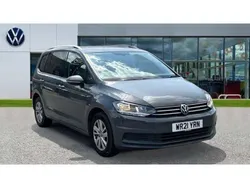 Dolphin grey metallic Used 2021 VW Touran Family MPV | £19,999 (Fair price)