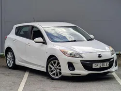 White Used 2013 Mazda 3 Hatchback | £5,495 (A bit pricey)