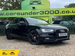 Black Used 2014 Audi A4 S-Line Sedan | £7,950 (Fair price)