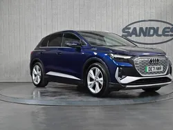 Blue Used 2021 Audi Q4 e-tron S-Line SUV | £22,499 (Fair price)