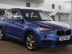 Blue Used 2017 BMW X1 M Sport SUV | £11,000 (Fair price)