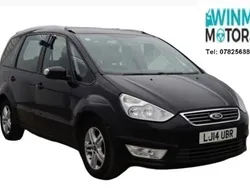 Black Used 2014 Ford Galaxy Zetec MPV | £1,995 (Expensive)
