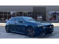 Blue Used 2019 Mercedes A35 AMG Premium Plus Hatchback | £27,366 (Fair price)