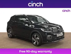 Black Used 2022 VW T-Cross R-line SUV | £17,739 (Fair price)