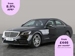 Black Used 2019 Mercedes S350 AMG line Sedan | £27,382 (Super price)