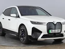 White Used 2023 BMW iX M Sport SUV | £48,495 (Good price)