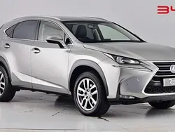Bright silver Used 2017 Lexus NX300h Luxury Line SUV | £16,690 (Fair price)