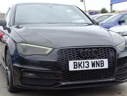 Black Used 2013 Audi A3 S-Line Hatchback | £5,295 (A bit pricey)