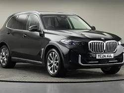 Blacksapphire metallic Used 2024 BMW X5 xLine SUV | £51,500 (Good price)