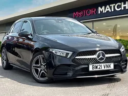 Black Used 2021 Mercedes A220 AMG line Hatchback | £16,790 (Good price)