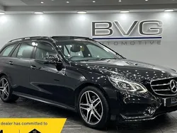 Black Used 2016 Mercedes E220 Premium Estate | £12,494 (A bit pricey)