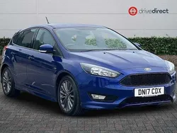 Blue Used 2017 Ford Focus ST-Line Hatchback | £5,990 (Good price)