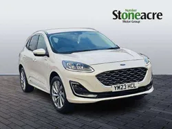 White Used 2023 Ford Kuga Vignale SUV | £27,490 (Expensive)