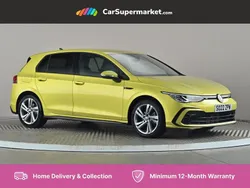 Yellow Used 2022 VW Golf VIII R-line Hatchback | £22,197 (Fair price)