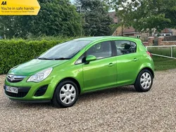 Green Used 2012 Vauxhall Corsa Hatchback | £4,350 (A bit pricey)
