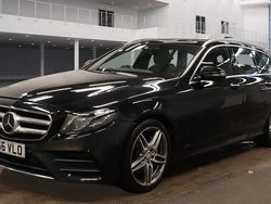 Black Used 2016 Mercedes E220 AMG line Estate | £14,999 (A bit pricey)