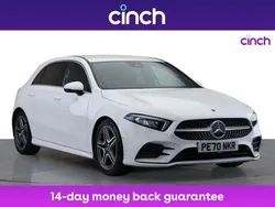 White Used 2020 Mercedes A180 AMG line Hatchback | £17,849 (Fair price)