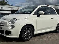White Used 2013 Fiat 500 S Hatchback | £4,499 (Fair price)